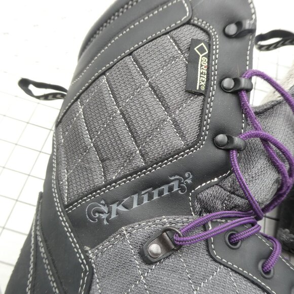 Klim Aurora GTX Boots Women's Size 8 Black - Picture 5 of 12